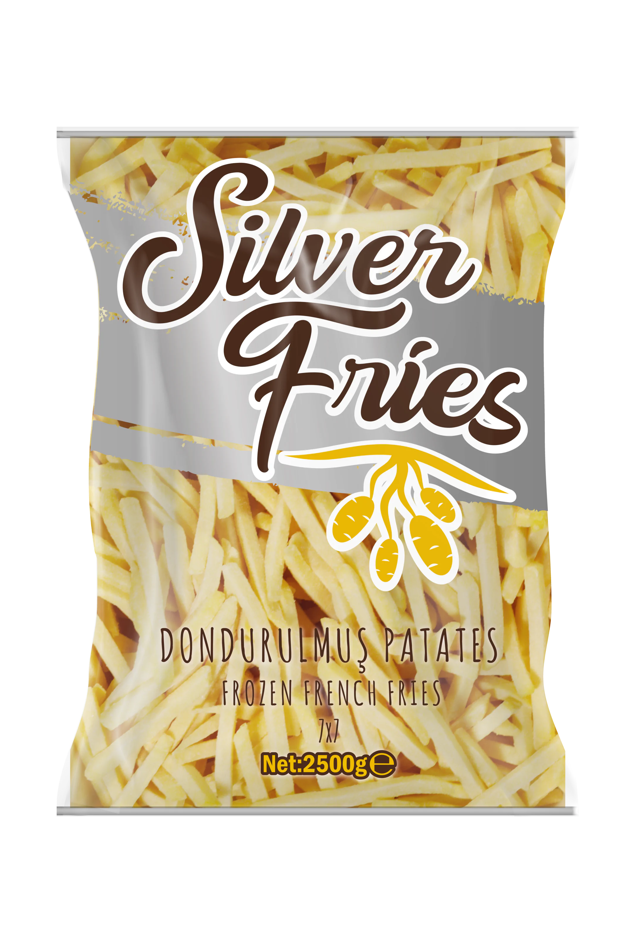 Silver Fries 7x7
